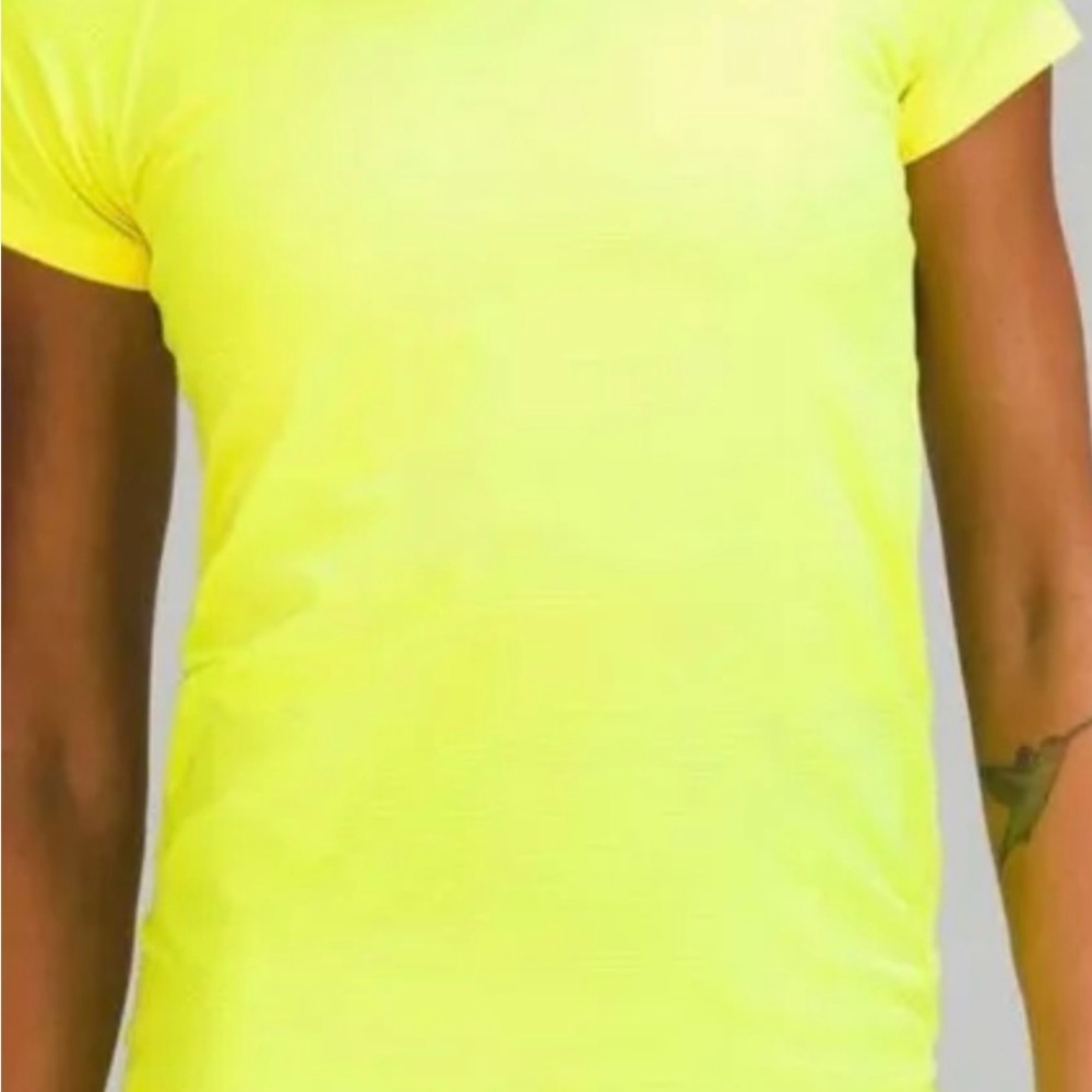 lululemon athletica highlight yellow swiftly tech Short Sleeve Tee